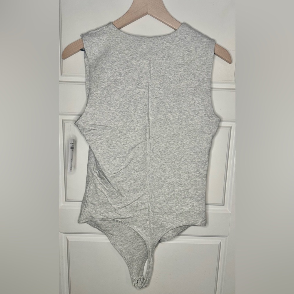 Abercrombie & Fitch Light Gray Bodysuit - Picture 3 of 4